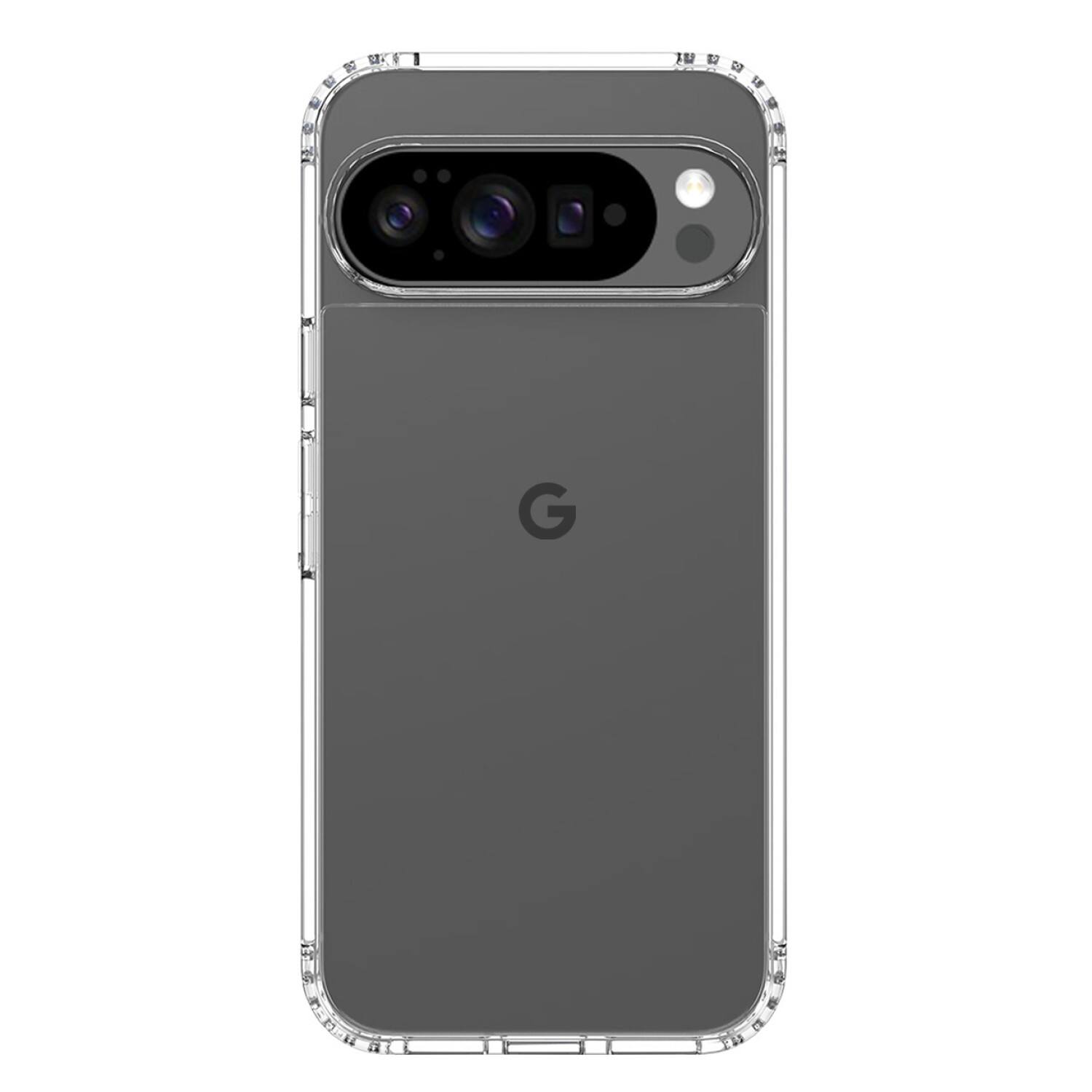 Front. SaharaCase - Venture Series Hard Shell Case for Google Pixel 10 Pro XL - Clear - Clear.
