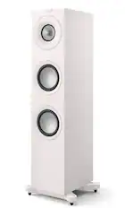 Front. KEF - Q7 Meta Floorstanding Speaker (Each) - White.