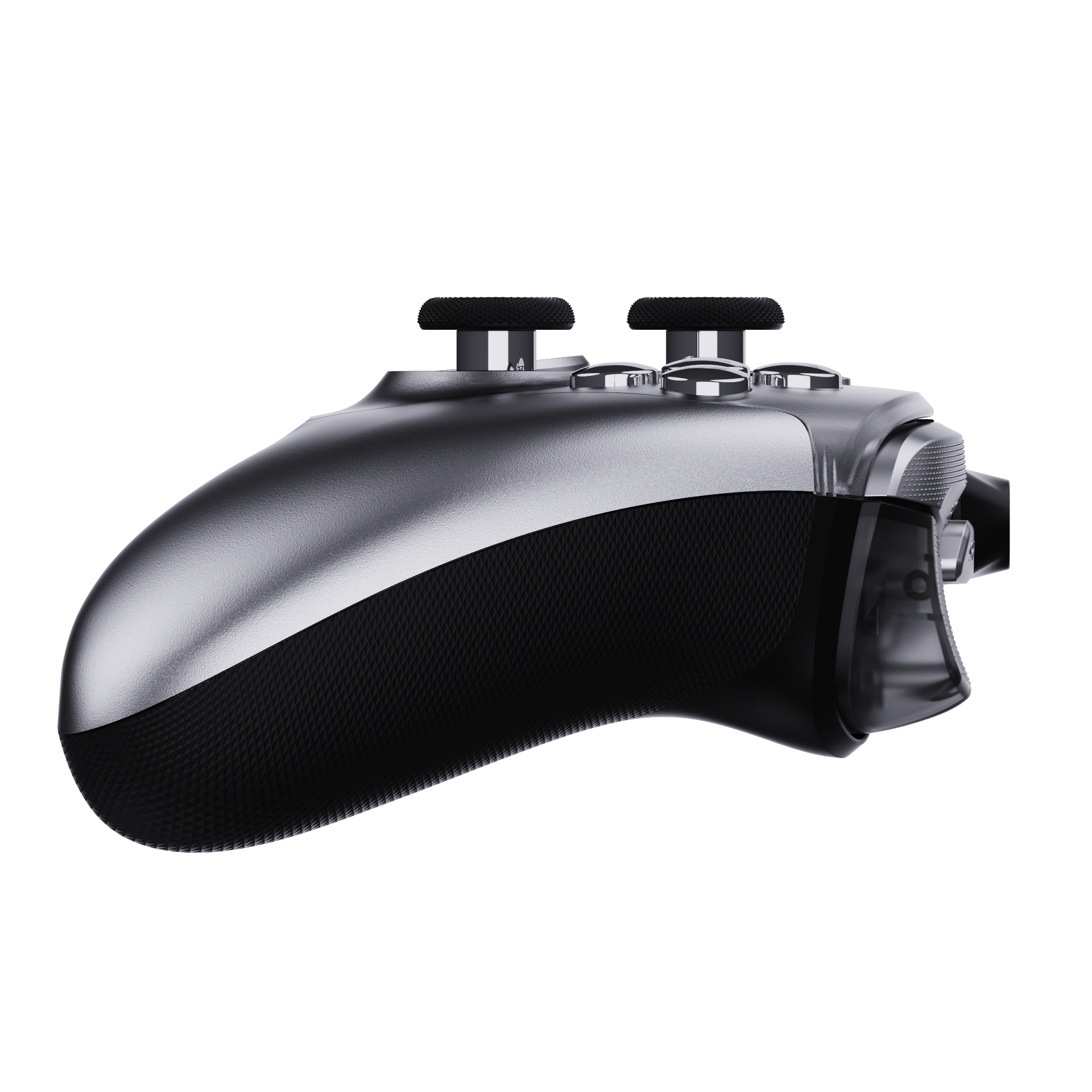 Alt View 3. GameSir - G7 Pro Wireless Controller for Xbox, PC, Android, TMR Sticks, Hall Effect Triggers, 1000Hz Polling Rate, Audio Jack - Silver.