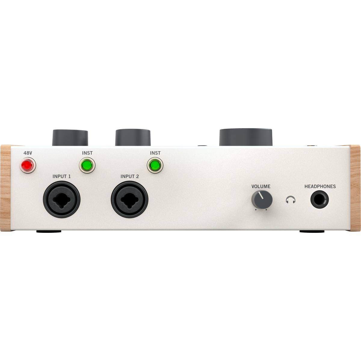 48V INST INPUT 1 INST INPUT 2 VOLUME HEADPHONES