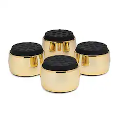 Front. Knox - Knox Gear Subwoofer Isolation Feet (4-pack, Black/Gold).