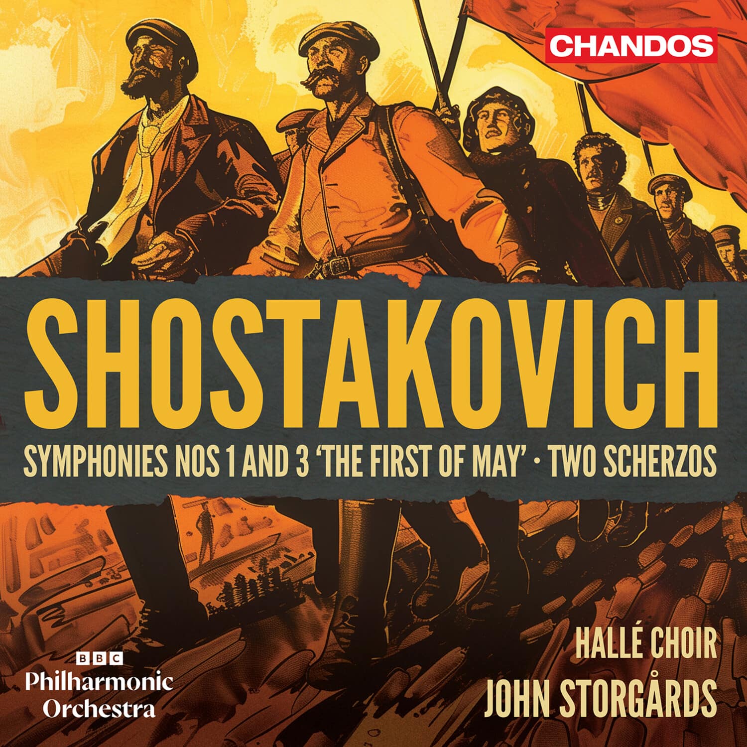 Halle Choir - Shostakovich: Symphonies Nos. 1 & 3; Two Scherzos  - COMPACT DISCS