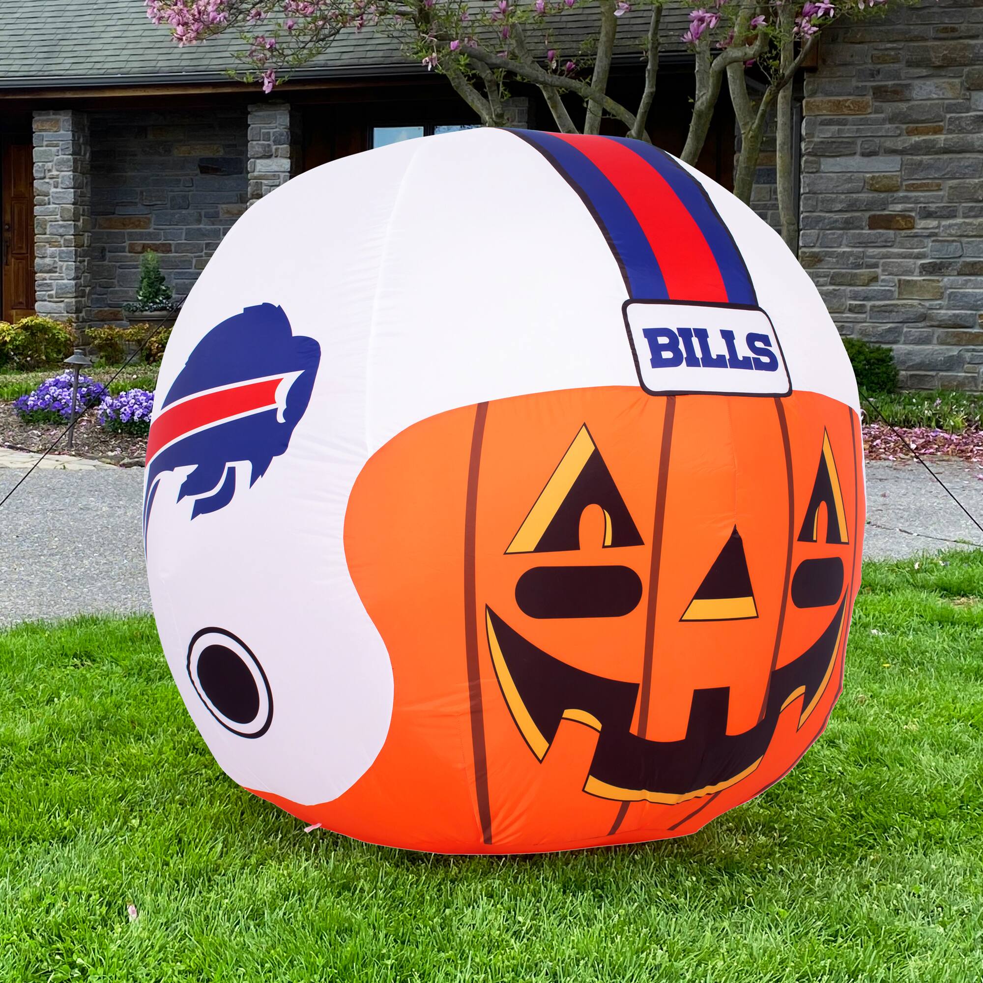 Sporticulture Buffalo Bills 4' Inflatable Jack O' Helmet Multicolor ...