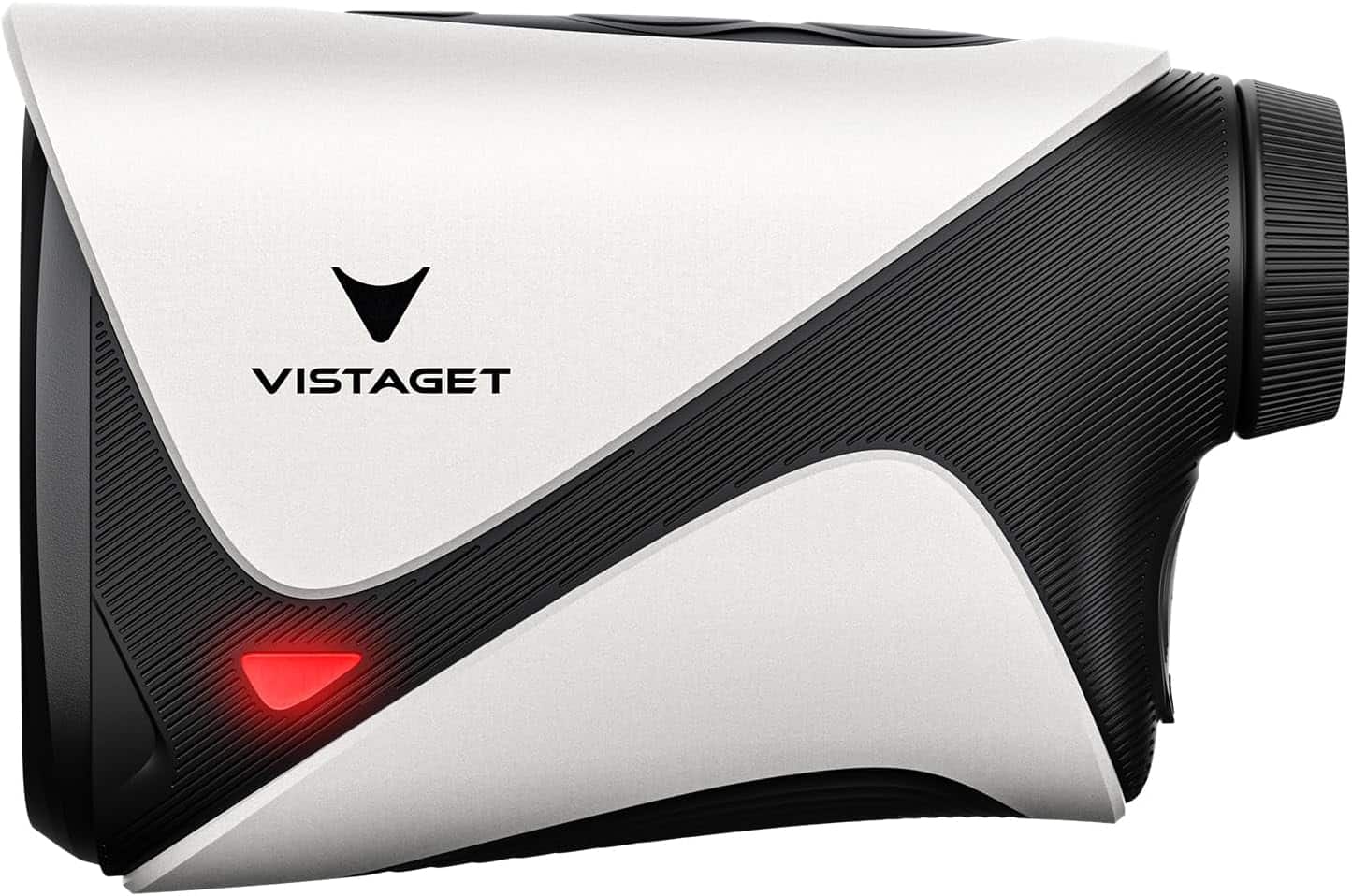 VISTAGET - Golf Range Finder, 1200 Yards, 7X Magnification, Flag Lock, USB-C Rechargeable - White