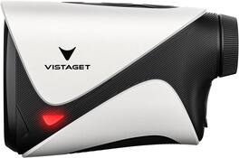 VISTAGET - Golf Range Finder, 1200 Yards, 7X Magnification, Flag Lock, USB-C Rechargeable - White