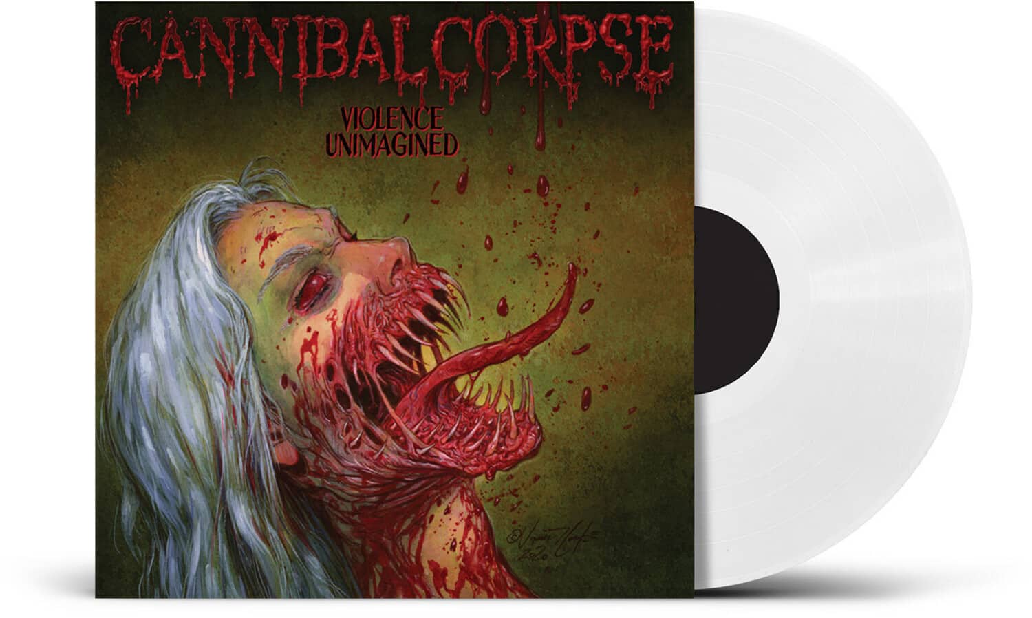 Cannibal Corpse - Violence Unimagined - UK Exclusive White Vinyl   - VINYL LP price history on PriceWatchPro