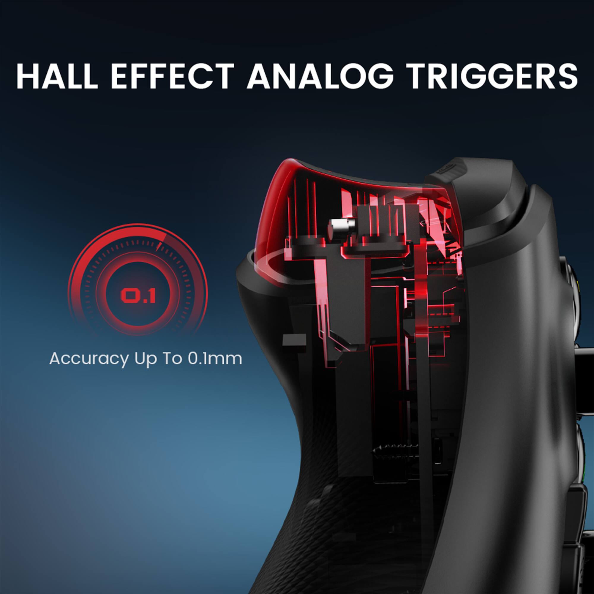 Hall Effect Analog Triggers 0.1mm Accuracy Up To 0.1mm