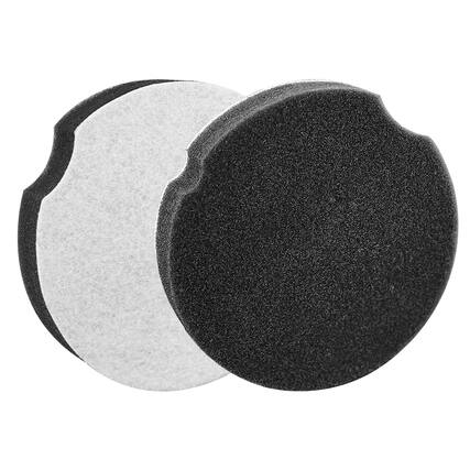 Front. BISSELL - 2 Pack Vacuum Filters Part #1604896.