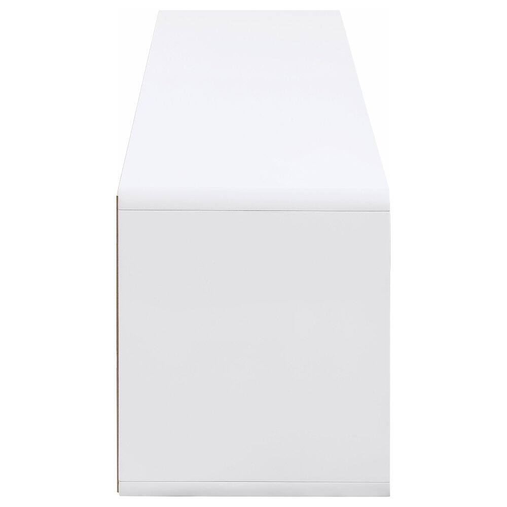 Alt View 5. Coaster Co. of America - Ellice 71-inch TV Stand Media Console White - White.