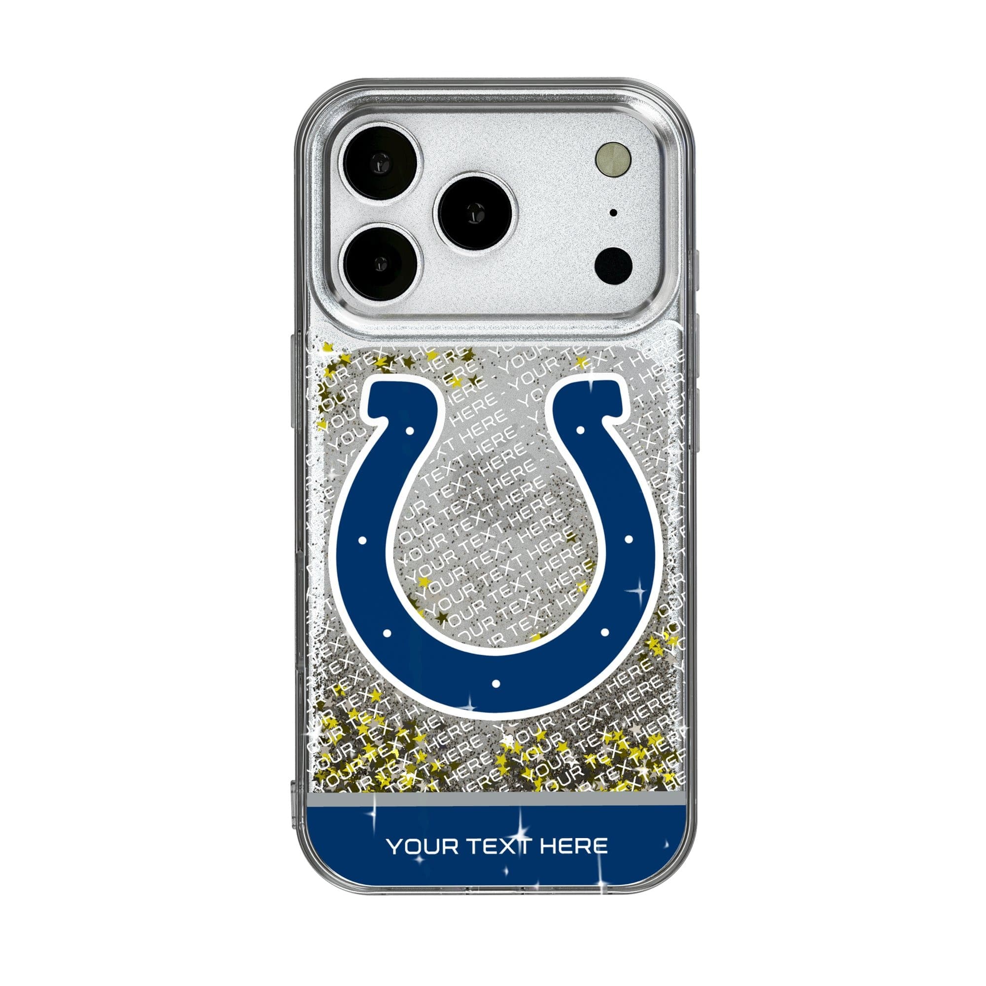 Keyscaper - NFL - Indianapolis Colts Personalized Endzone Plus Design iPhone Glitter Phone Case - 16 Pro - Multicolor price history on PriceWatchPro