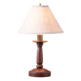 Irvins Country Tinware - Butcher's Lamp in Americana with Shade - Red