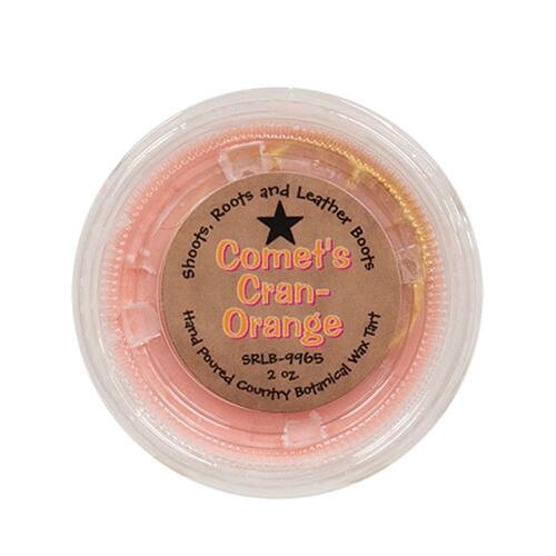 Comet's Boots  
Shoots and Leather  
Cran-Orange  
Hand Poured Country Botanical Wax  
2 oz  
SRLB-9965