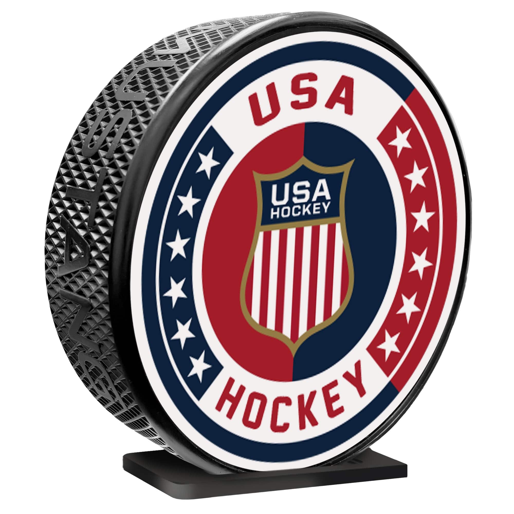 Mustang Drinkware - USA Hockey 2026 Winter Olympics Stars Mega Puck - Multicolor
