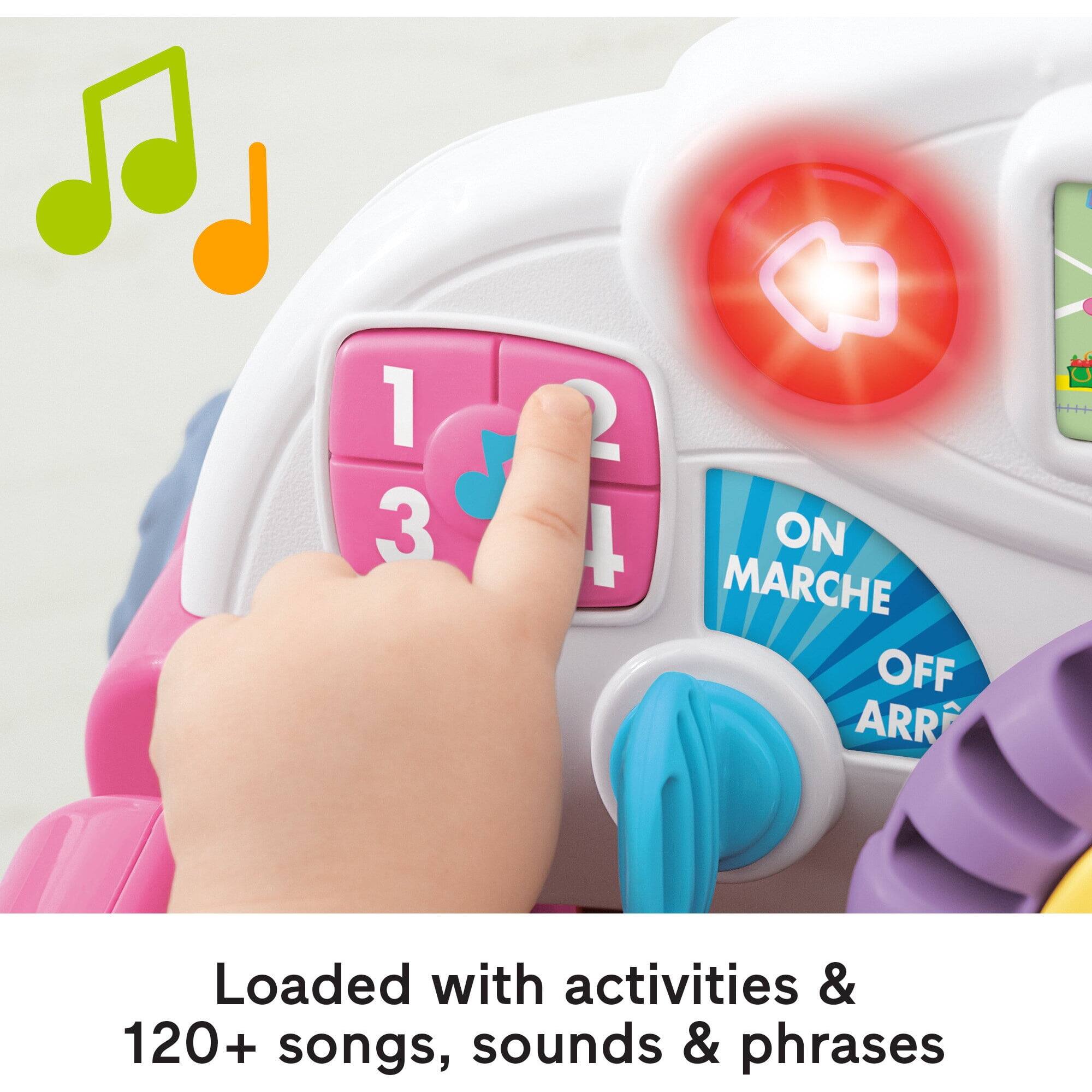 1 3
4
ON MARCHE OFF ARR
Loaded with activities & 120+ songs, sounds & phrases