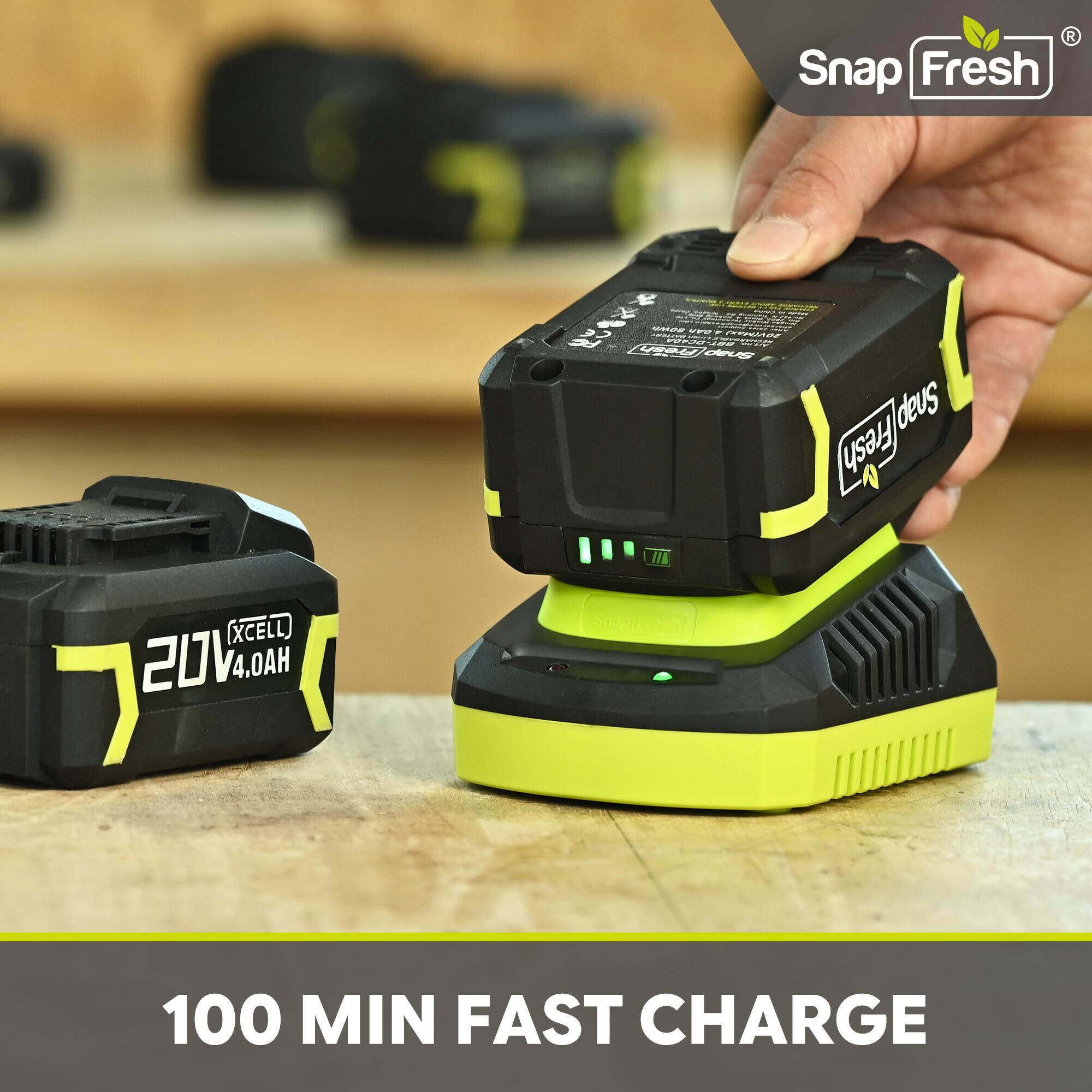 Snap Fresh  
L'OEVANGE adder - 490 T - AMOUT J 20V(Max) DCAGA REPREPORT 100 Fresh deus Snap! /Fresh  
UN  
XCELL 201 4.0AH 7  
SnegiFresh  
100 MIN FAST CHARGE