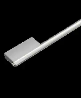 Fisher & Paykel - Contemporary Brushed Black Handle, 24" - Brushed Silver