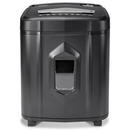 Aurora - AU1235MA Professional Grade 12-Sheet High Security Micro-Cut Paper Shredder/ 20 Minutes Run/Security Level P-5 - Black