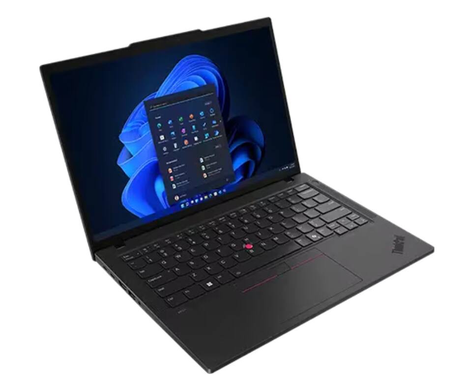 Alt View 3. Lenovo - Lenovo ThinkPad P14s Workstation 14.0 WUXGA (AMD Ryzen AI 7 350, 16GB DDR5, 1TB PCIe SSD, Win 11 Pro) w/USB Hub - Black.