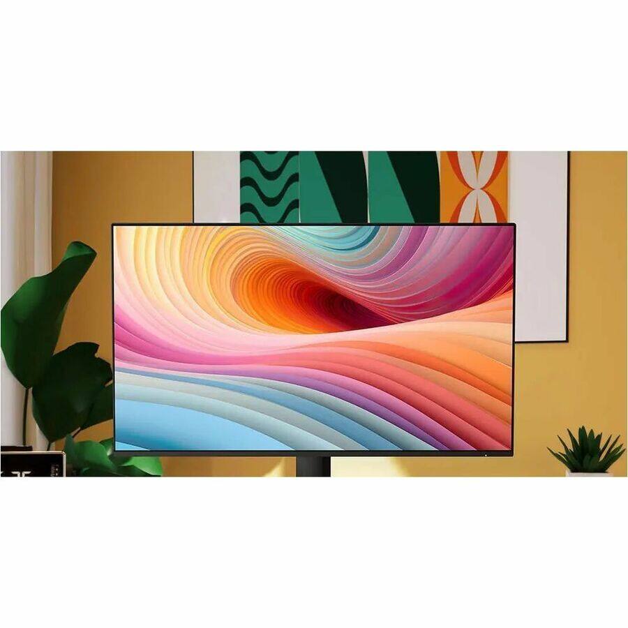 Alt View 3. MSI - MSI Pro PRO MP275 E2 27" Class Full HD LCD Monitor - 16:9 - Matte Black - 27" Viewable - In-plane Switching (IPS) - Black.