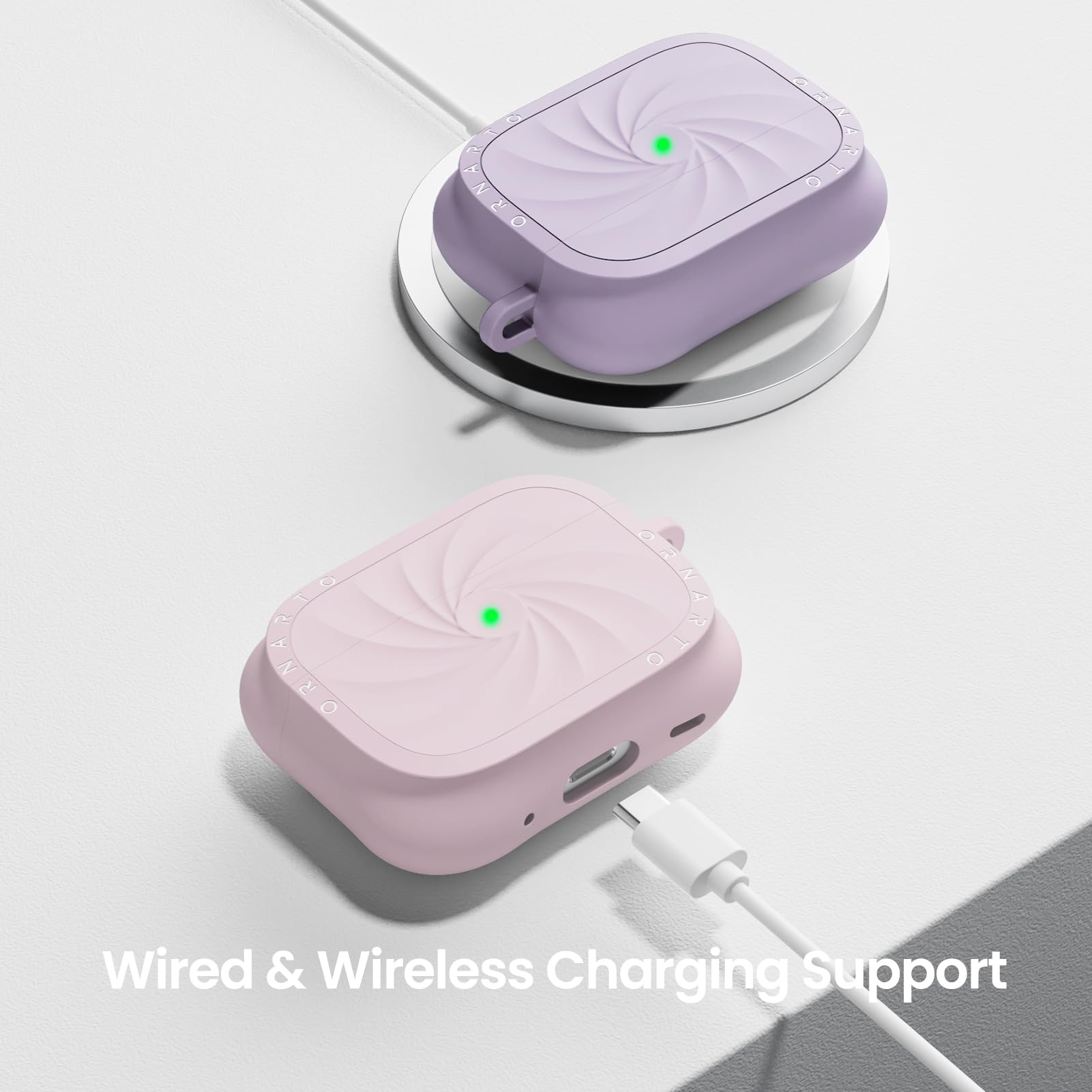 Wired & Wireless Charging Support