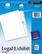 Avery Advantage Legal Exhibit Dividers
11374
Unpunched for use with all binding systems
Reinforced tabs resist tearing
A-Z Tabs
Legal Exhibit Dividers