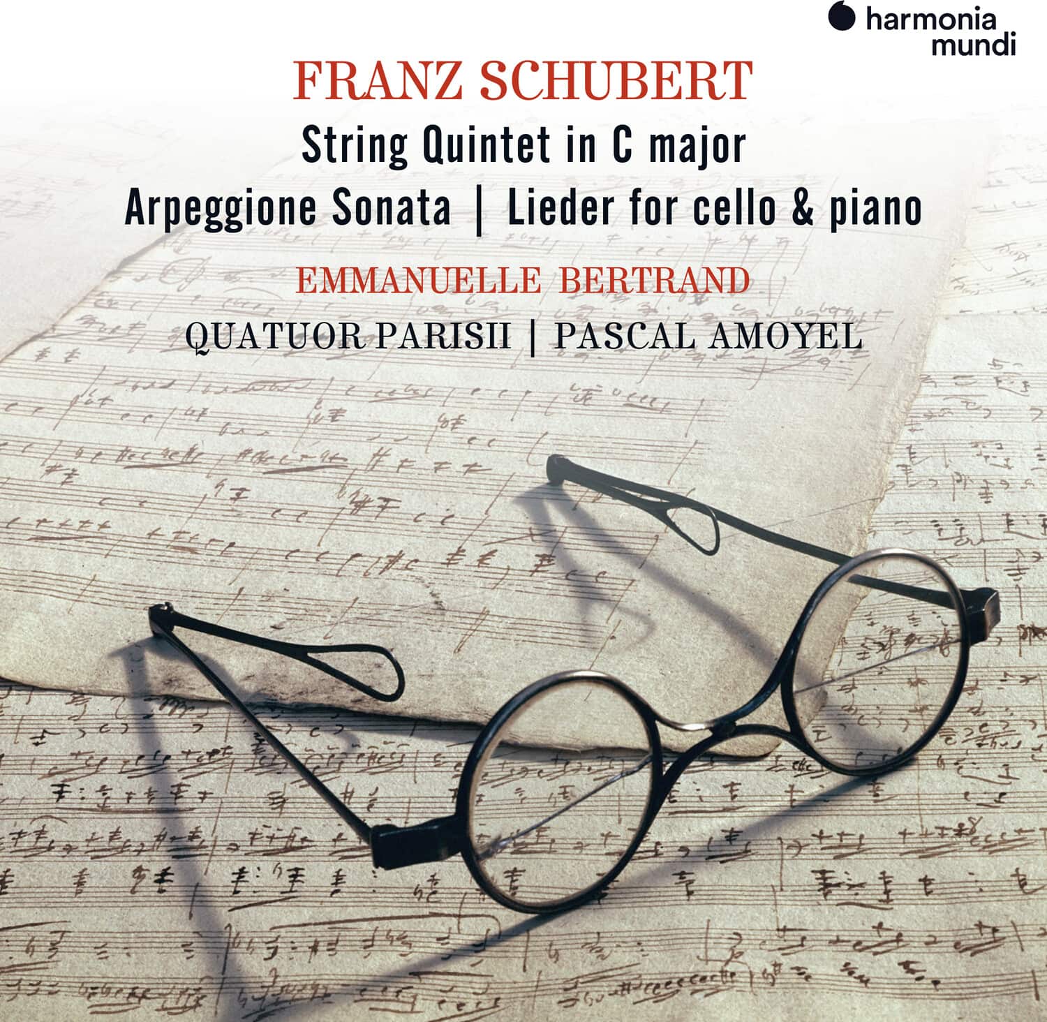 Emmanuelle Bertrand - Schubert: String Quintet, Arpeggione Sonata, Lieder   - COMPACT DISCS [CD] price history on PriceWatchPro