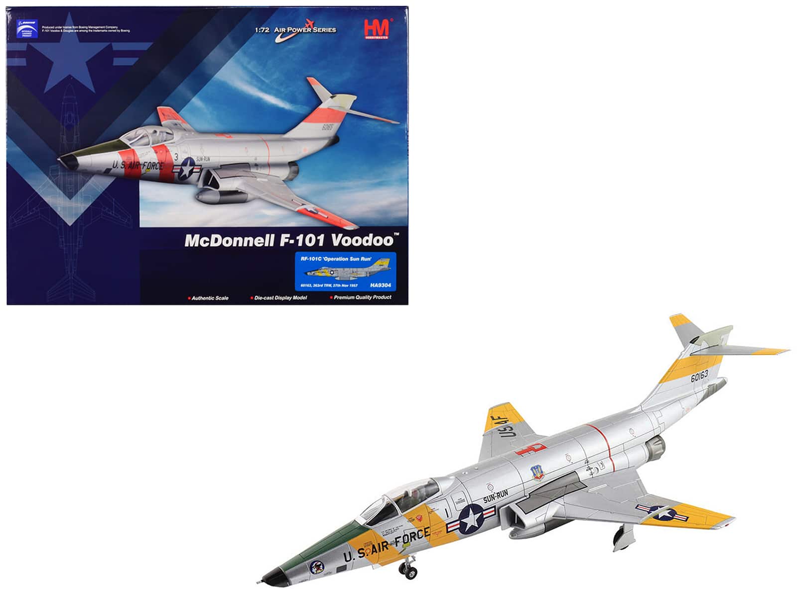 Hobby Master McDonnell RF 101C Voodoo 363rd TRW Operation