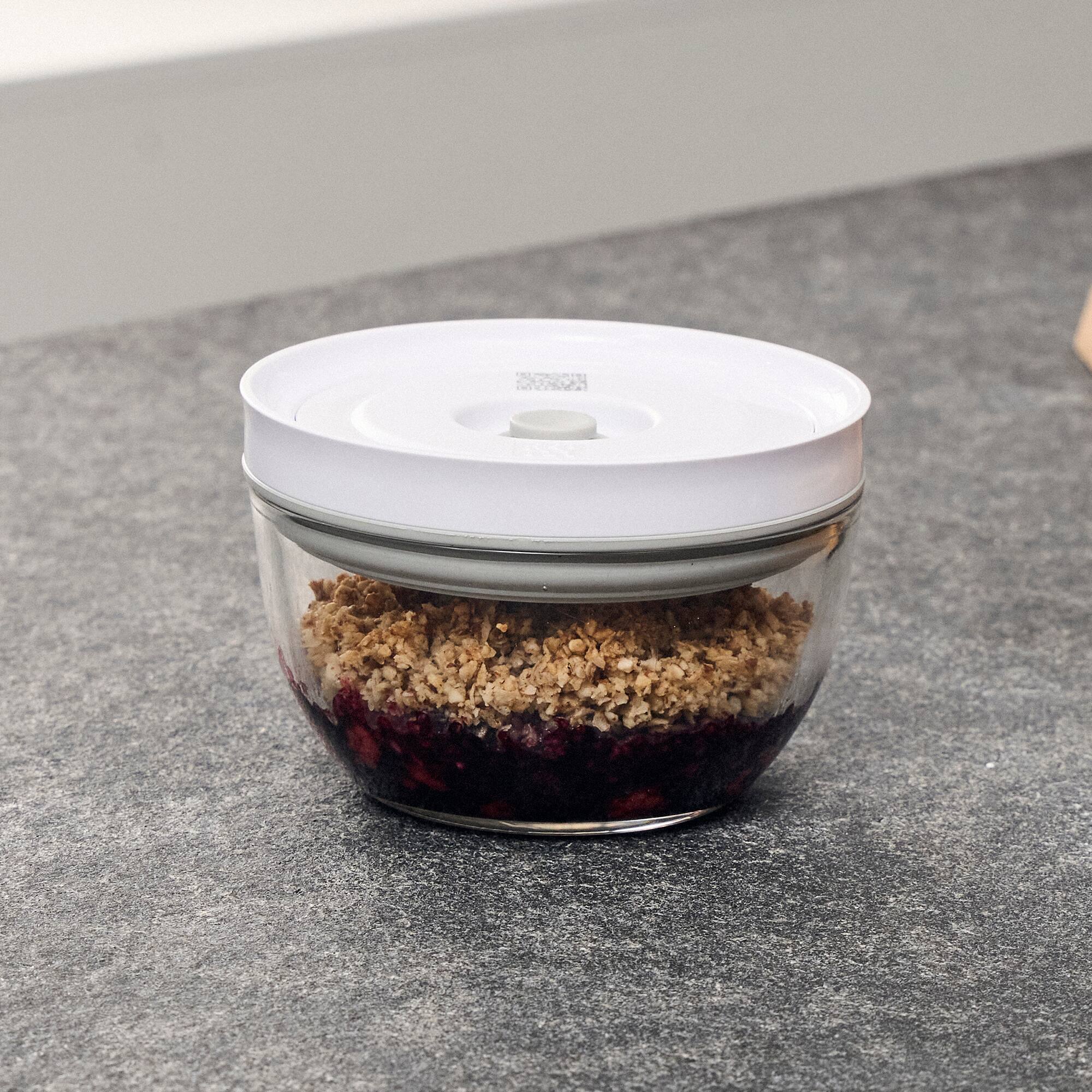 Alt View 1. ZWILLING - ZWILLING Fresh & Save BOWLS Glass Vacuum Bowl, Small - Clear.