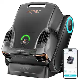 Aiper - Scuba X1 Pro Max: All-in-One Robotic Pool Cleaner with FlexiPath 2.0, OmniSense+ 2.0, TVC Engine, and App Control - Gray