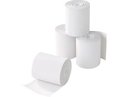 Staples - Thermal Cash Register/POS Rolls, 1-Ply, 3 1/8" x 90', BPA Free, 72/Carton - White