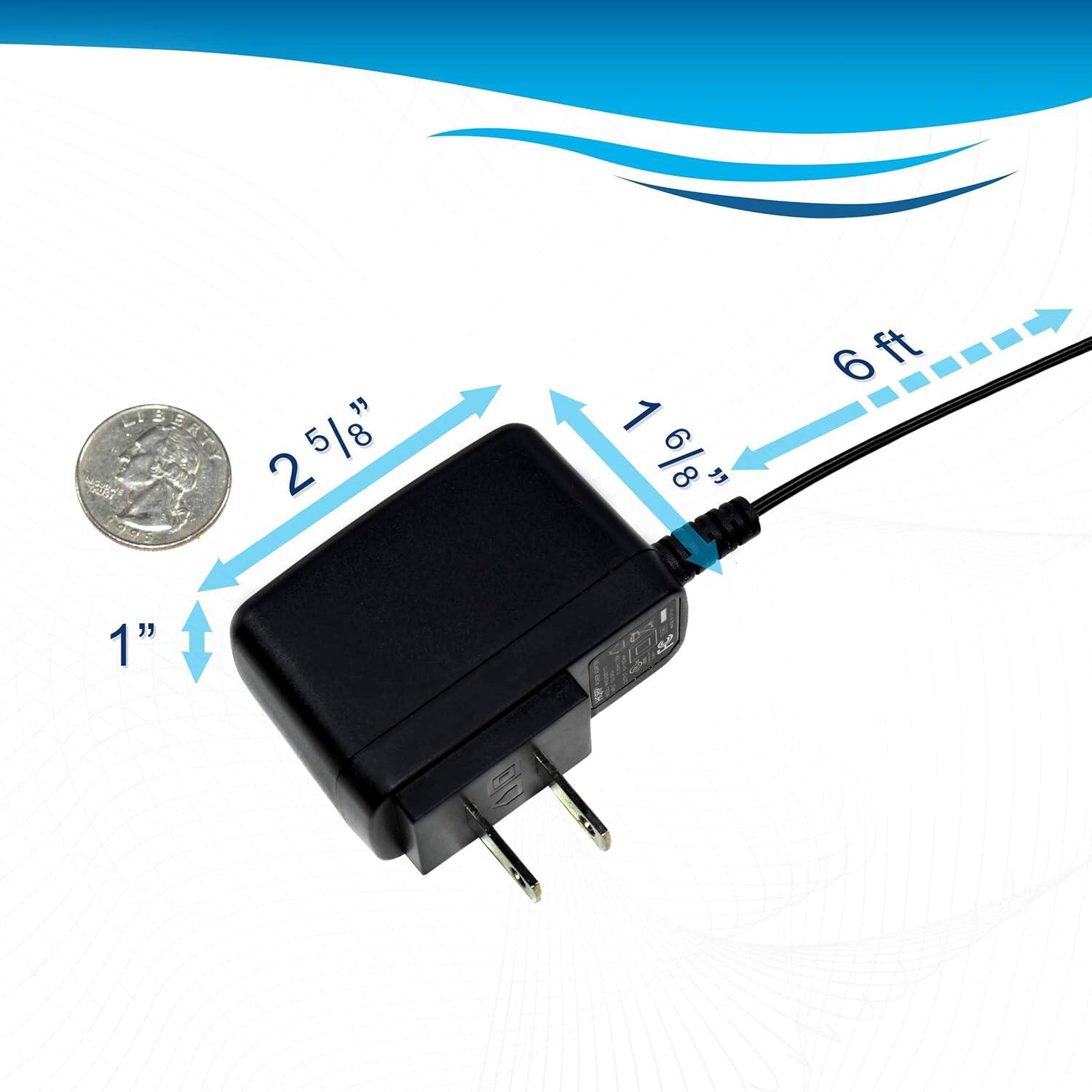 2 5/8"  
5 1/8"  
1 6/8"  
1"  
6 ft