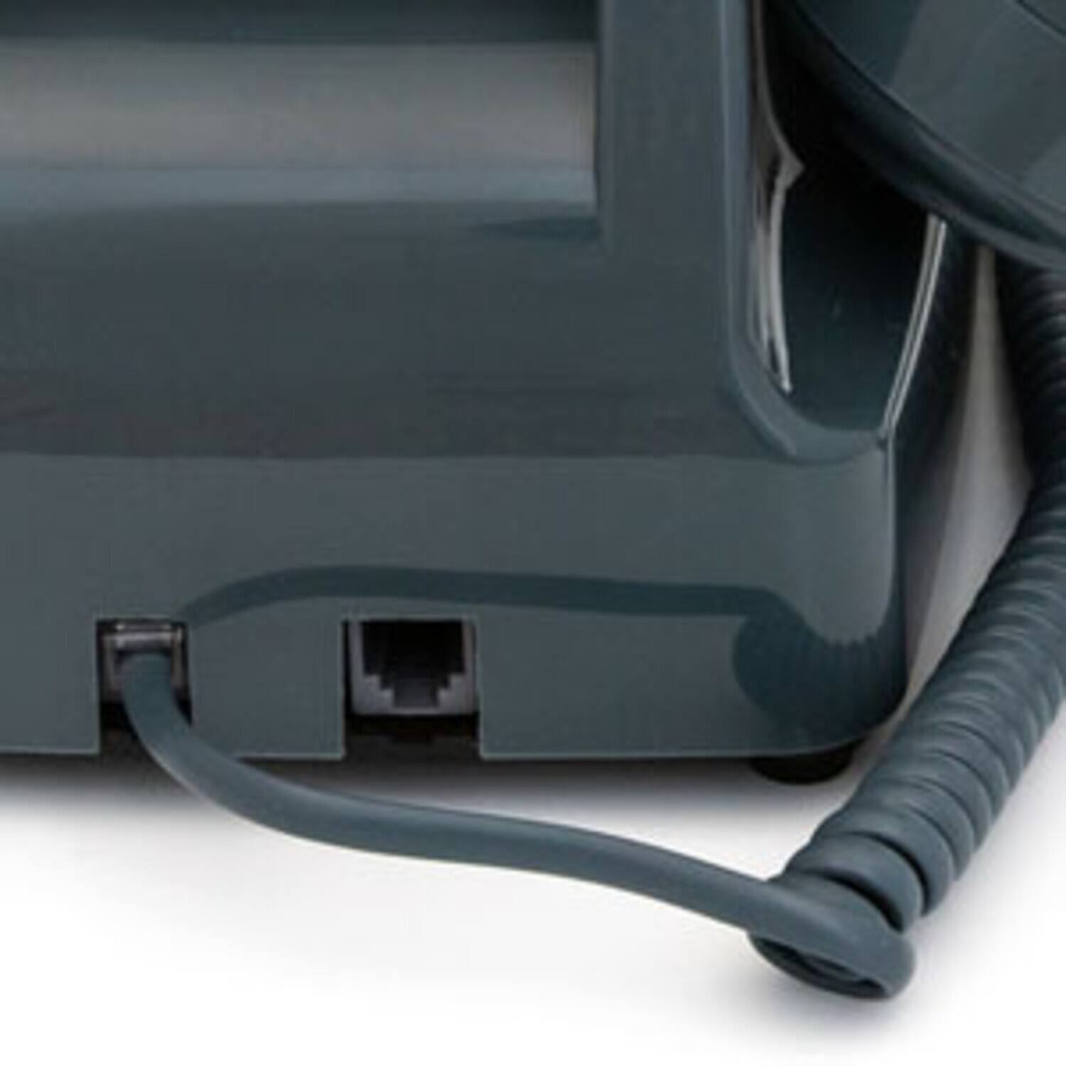 Alt View 2. PopMarket - GPO Retro GPO746RGY 746 Desktop Rotary Dial Telephone - Grey   - MISC ACCESSORY - Gray.