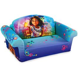 Marshmallow Furniture - Kids 2-in-1 Flip Open Foam Compressed Sofa Bed - Encanto