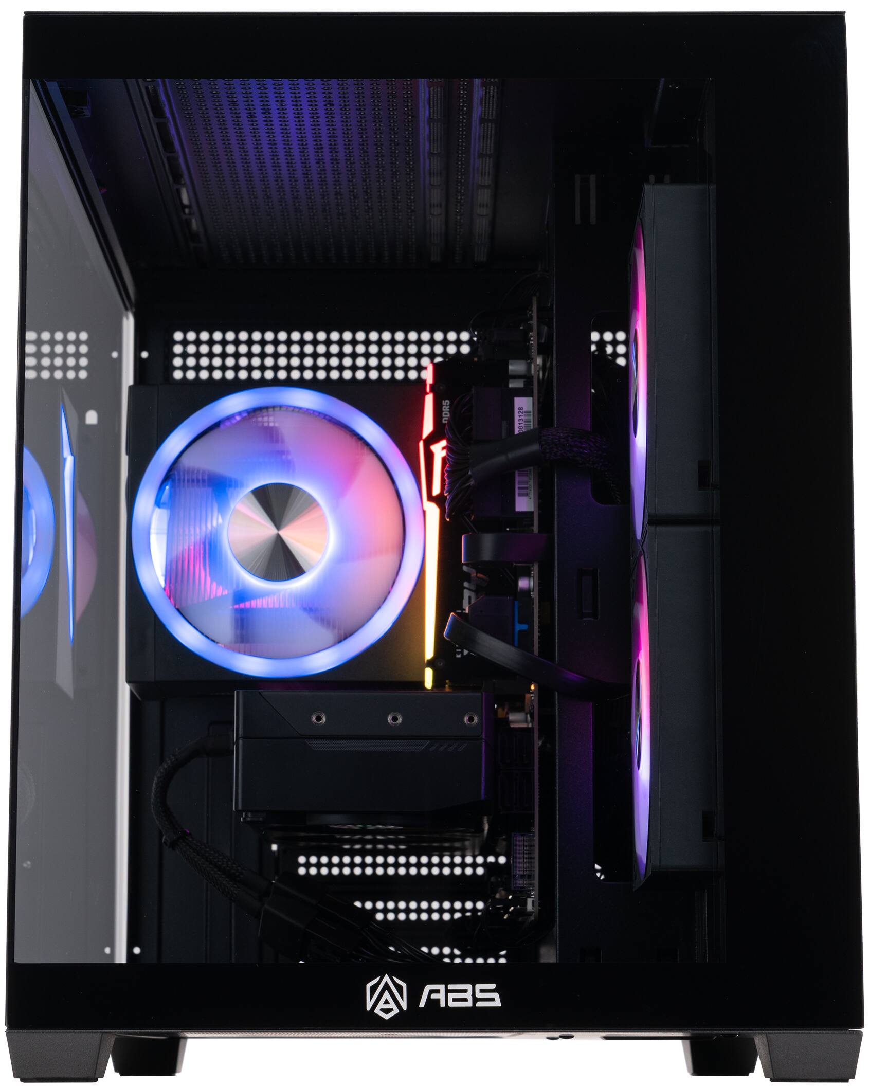 ADVANCED BATTLESTATIONS ABS Flux II Aqua Gaming PC Windows 11