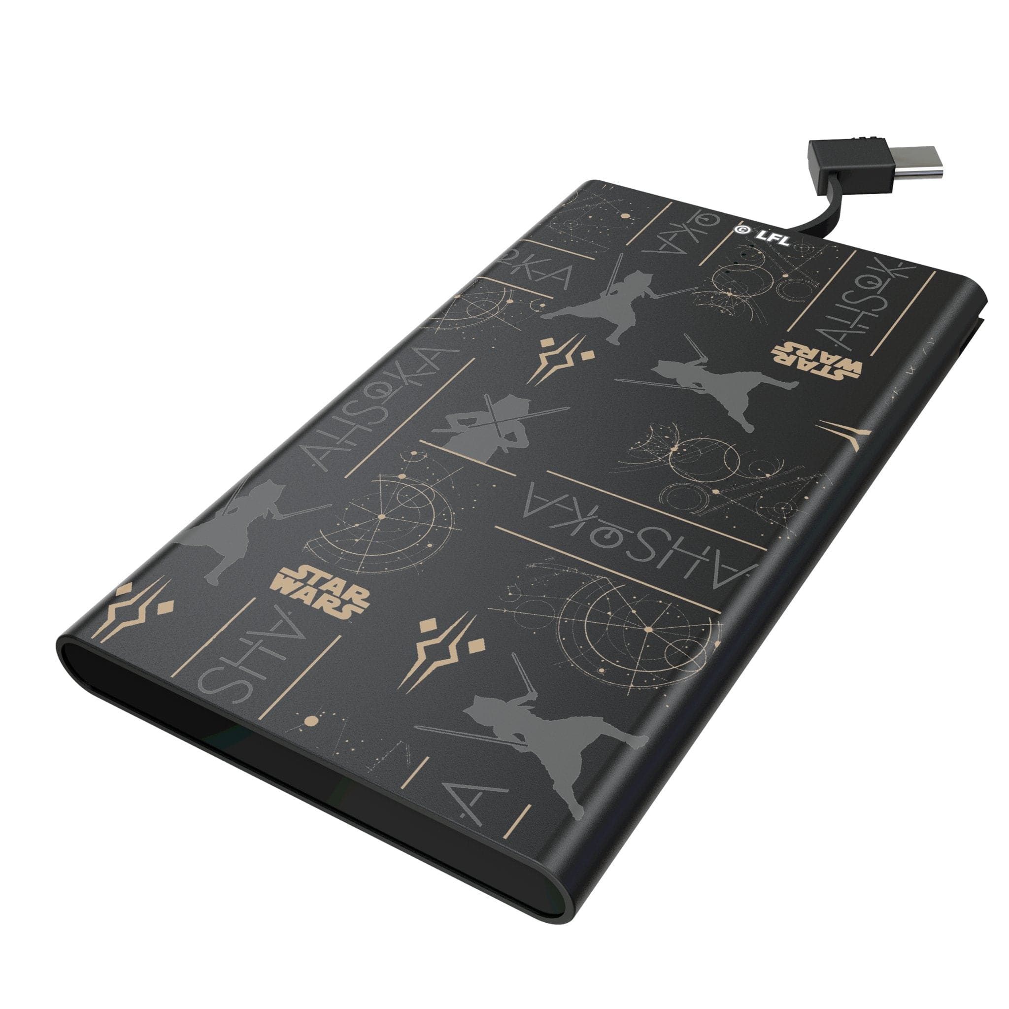 Keyscaper - Star Wars: Season 1 Pattern 5000mAh Flat Powerbank - Ahsoka