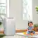 Alt View 3. LG - 450 Sq. Ft. 10,200 BTU DOE Smart Portable Air Conditioner with Supplemental Heater - White.
