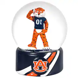 Evergreen Enterprises - Auburn Tigers 100mm Mascot Glass Water Globe - Multicolor