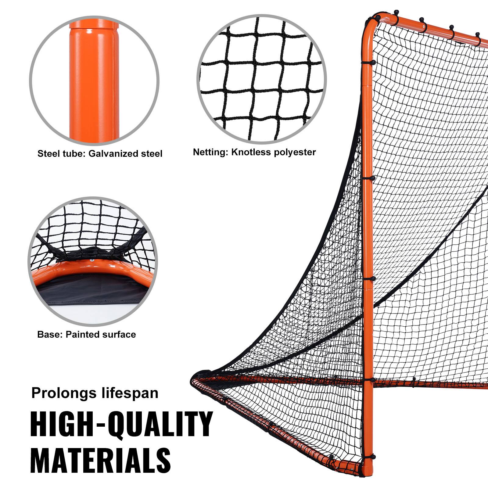 Steel tube: Galvanized steel
Netting: Knotless polyester
Base: Painted surface
Prolongs lifespan
HIGH-QUALITY MATERIALS