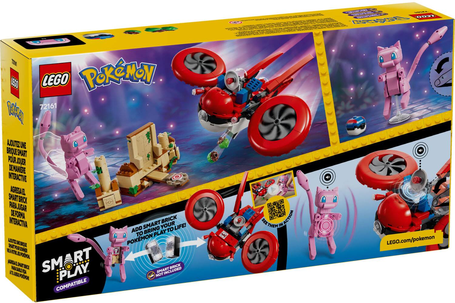 Aa VLA .E0o Fiete E 72 LEGO POKEMON - 72161 CA AJOUTEZ UNE BRIQUE SMART POUR JOUER DE MANIERE INTERACTIVE AGREGA EL SMART BRICK PARA JUGAR DE FORMA INTERACTIVA BRICK ADD SMART YOUR LIFE! BRING TO PLAY PL AOUTDY BROUE POKEMON POUR VEI VORL 2ONE B D Ks ATA PAAA L SARIVOA SHAT BRICK SMART SM PLAY SMART INCLUDED BRICK AR POC NOT COMPATIBLE VINA NA SEE IN ACTION THEM LEGO.com/pokemon