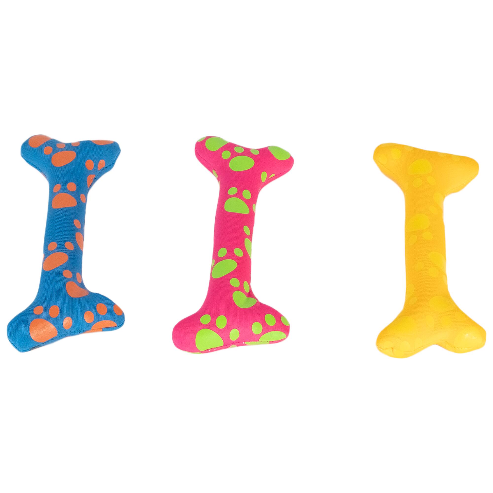 Alt View 2. Swim Central - Set of 3 Multicolor Neo Dive Bones Pool Toy Game - Blue.