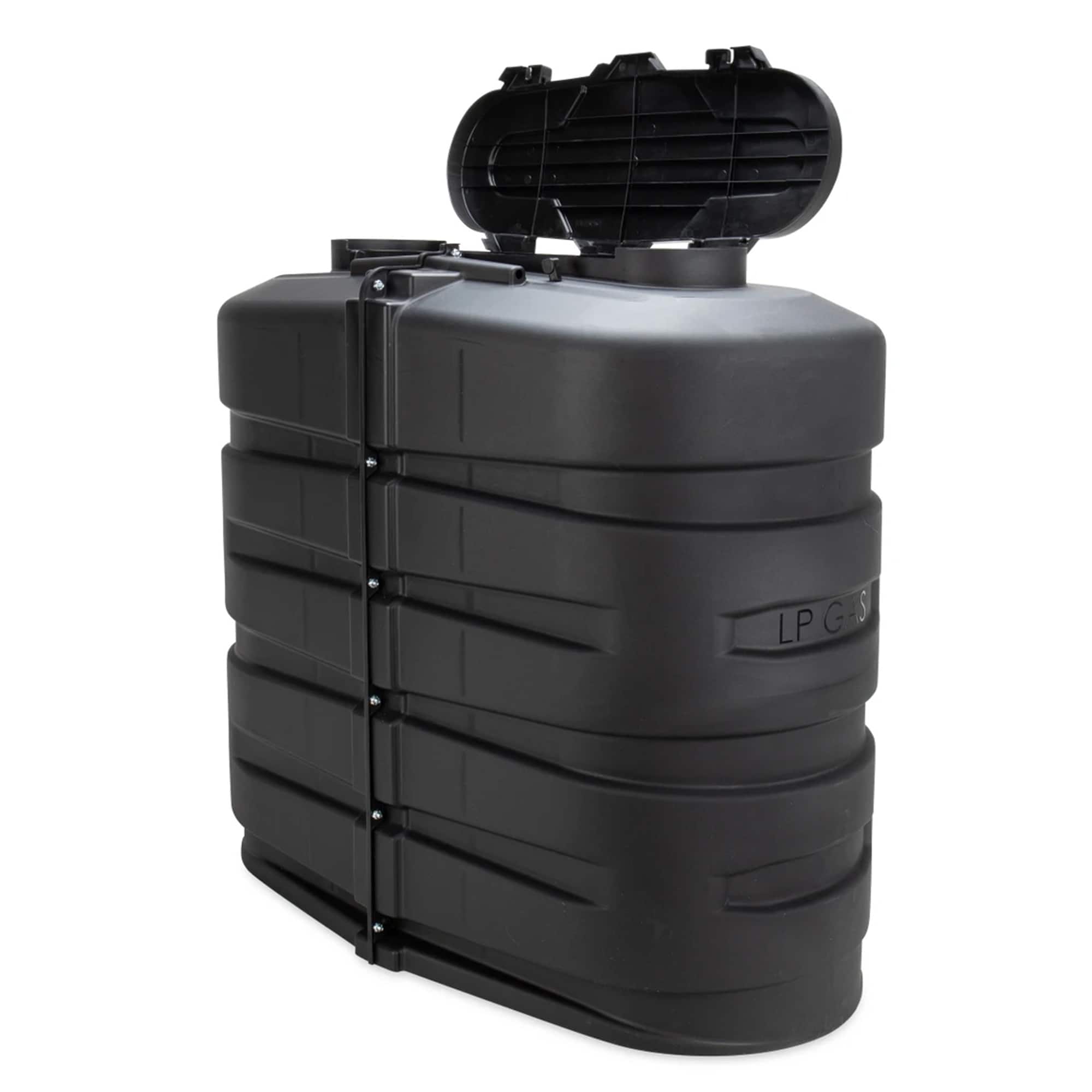 Camco - Dual Propane Tank Cover for Campers or RVs, Fits 2 30 Pound Steel Tanks price history on PriceWatchPro