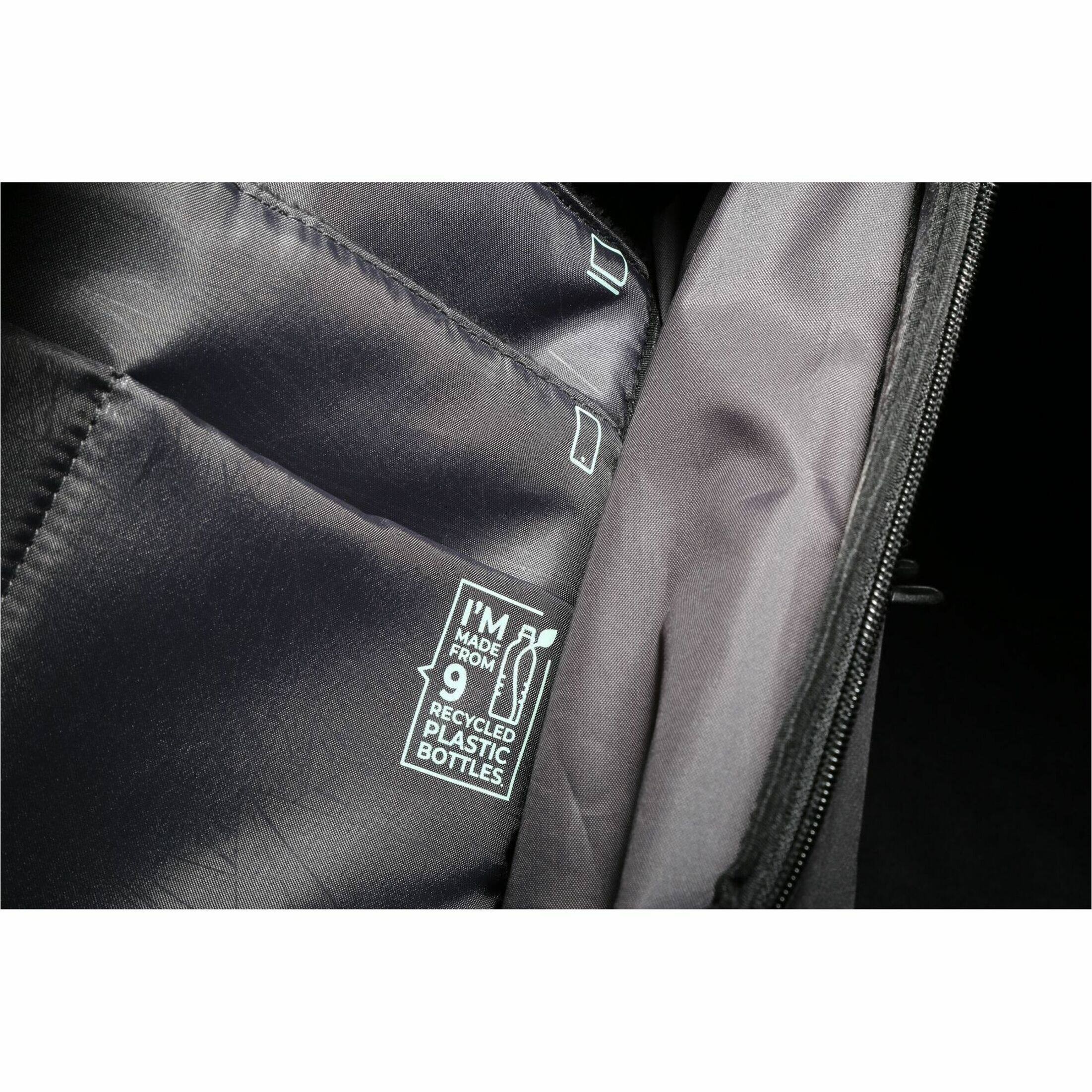 The text on the image reads, "Made from 9 recycled bottles."