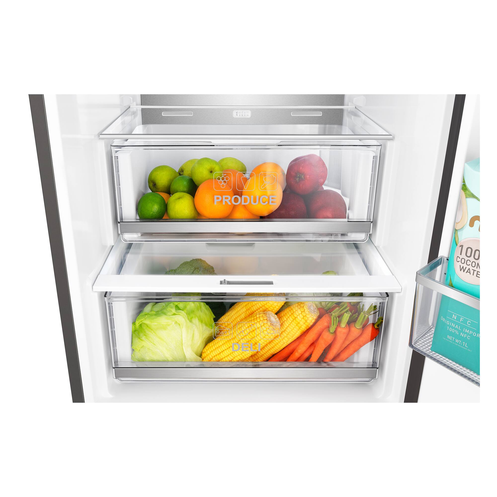 11E PRODUCE  
100% COCON WATE DAR DELI  
NF C  
100% IMPORT NAT  
NFC WT1L