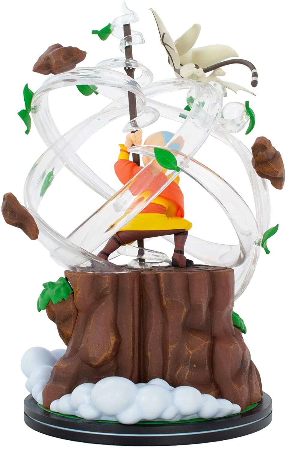 Alt View 1. Quantum Mechanix - Avatar The Last Airbender Aang Q-Fig Max Elite Figure Diorama - Yellow.