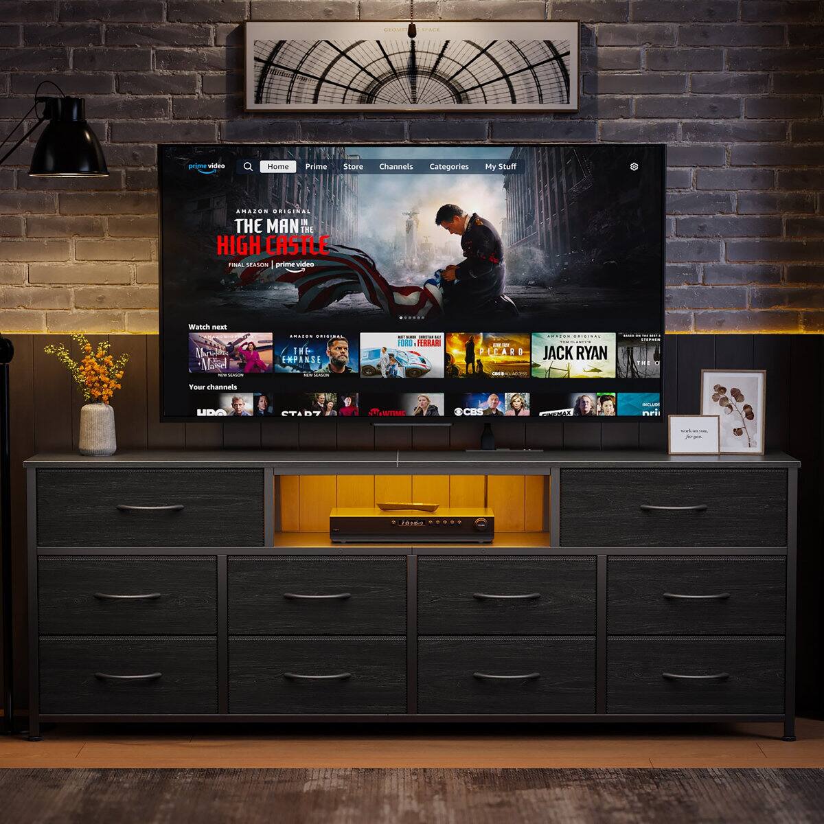 prime video Home Prime Store Channels Categories My Stuff AMAZON ORIGINAL THE MAN IN THE HIGH CASTLE FINAL SEASON prime video : Watch next Marvelous Mrs. Maisel - ... de THE EMPANSE - : FERT FTRRAA | : - | -- PICARD JACK RYAN I . Your channels UDA CTD7 WTHE $CBS cla - nen 7O164 ....