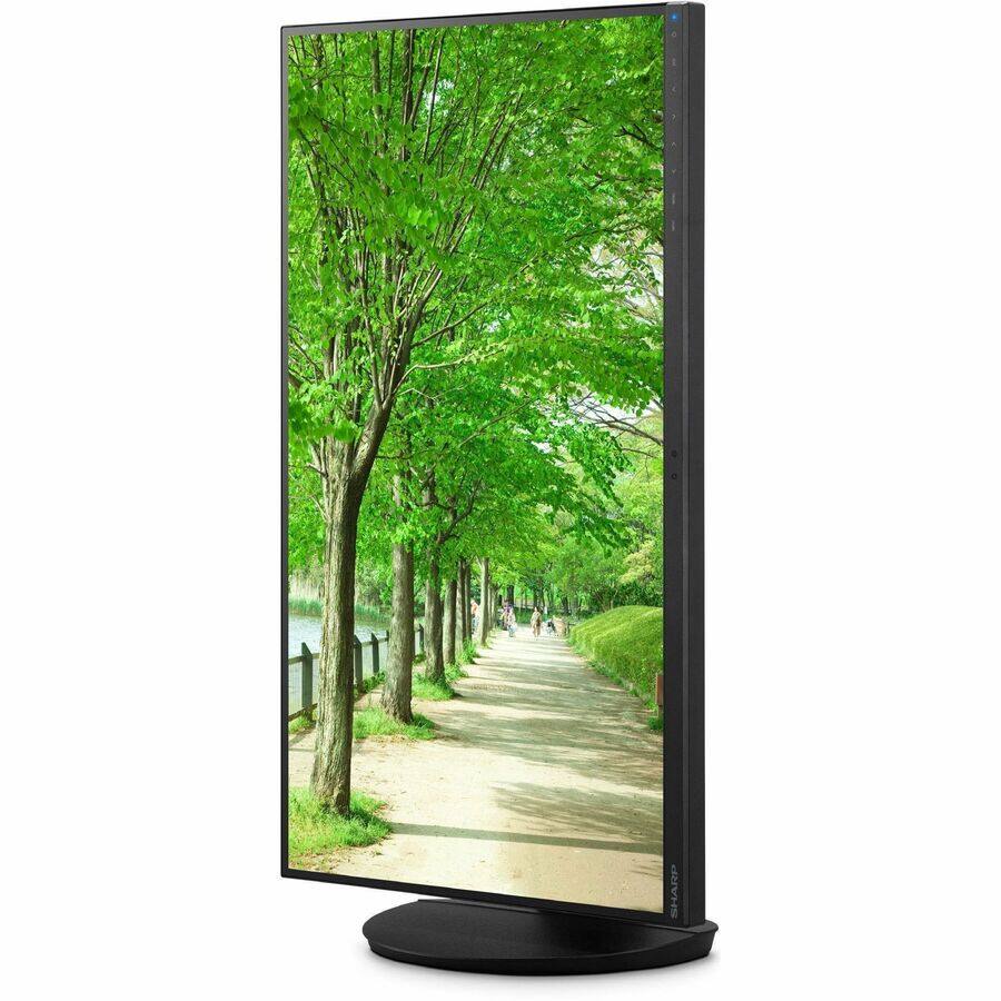 Alt View 5. Sharp - Sharp MultiSync DD-EA242W 24" Class WUXGA LED Monitor - 16:10 - Black - 24" Viewable - In-plane Switching (IPS) - Black.