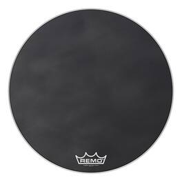 Remo - Bass, Powermax, Black Suede, 30 Diameter, Mp
