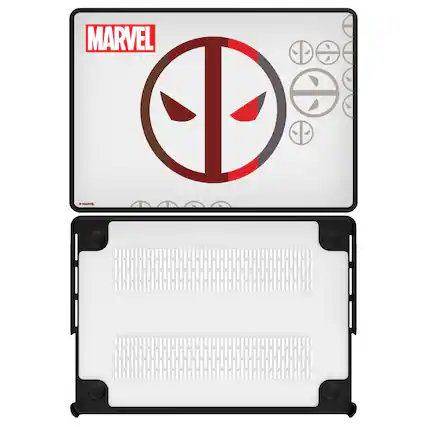 Front. Keyscaper - Marvel Sigil Laptop Case - Apple MacBook Pro (13-inch, 2020) - Deadpool.
