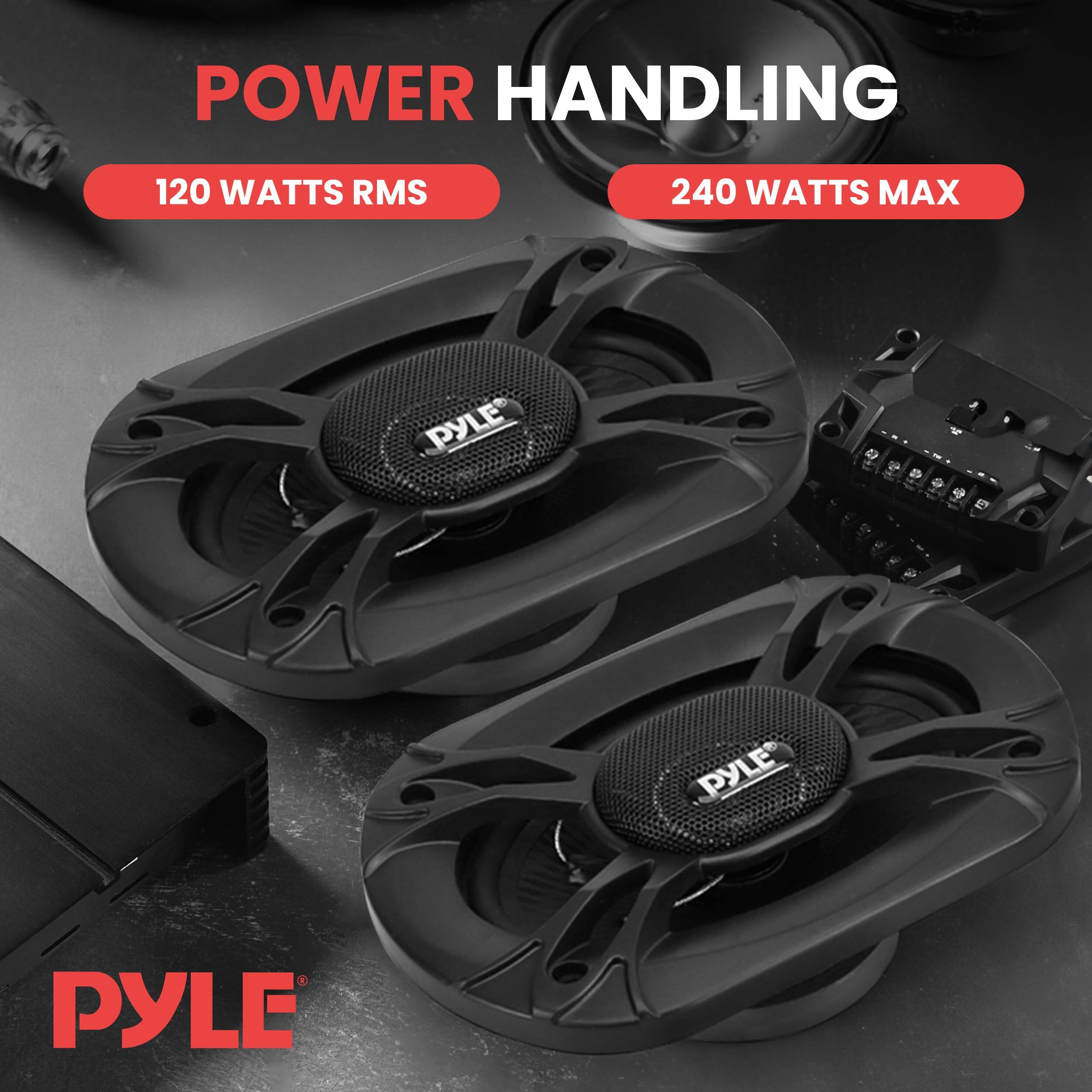POWER HANDLING  
120 WATTS RMS  
240 WATTS MAX  
PYLE