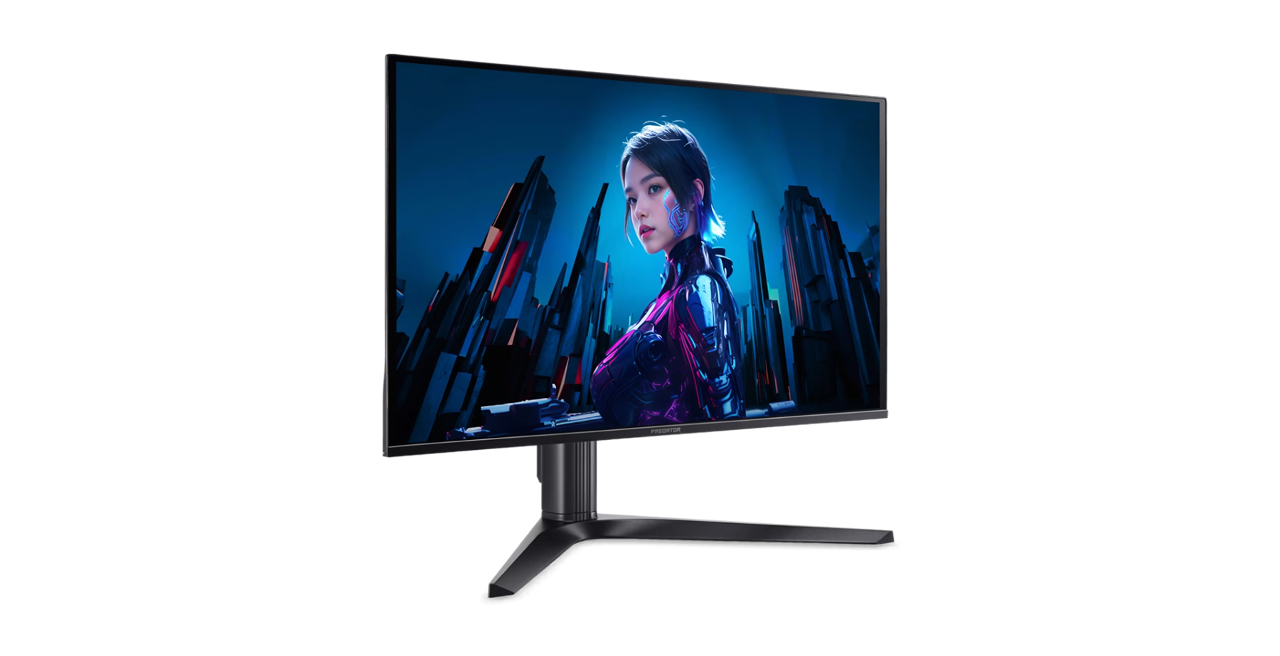 Angle. Acer - Acer Predator X27U OLED 27" WQHD Gaming Monitor, 280Hz, 0.03ms, AMD FreeSync Pro.